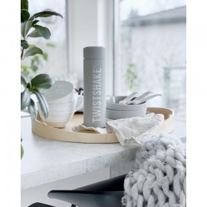 Twistshake Θερμός Ζεστού/Κρύου 420ml Pastel Grey (32-08-78302) Twistshake Θερμός Ζεστού/Κρύου 420ml Pastel Grey (32-08-78302)
