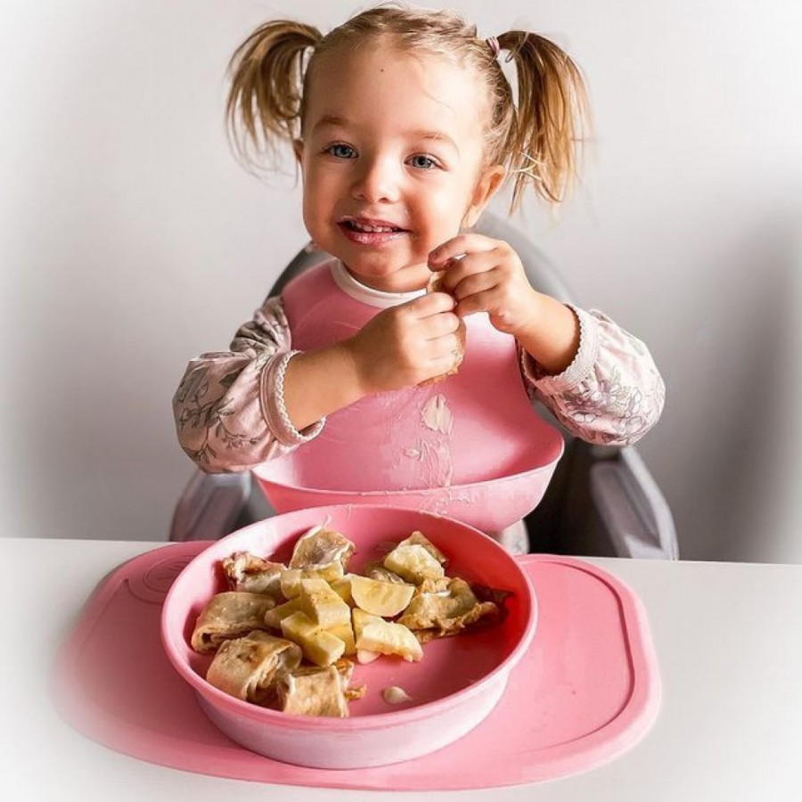 Twistshake Σουπλά Click-Μat Mini και Πιάτο Pastel Pink (32-08-78439) Twistshake Σουπλά Click-Μat Mini και Πιάτο Pastel Pink (32-08-78439)