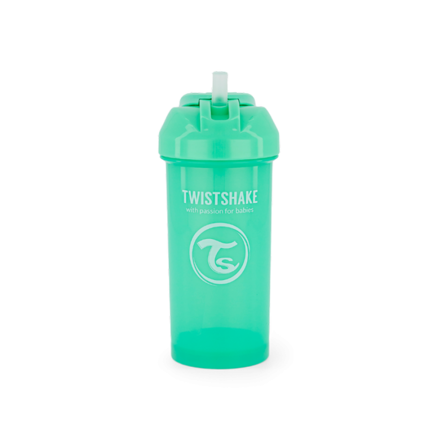 Twistshake Κύπελλο Straw Cup 360ml 6+ Μηνών Pastel Green (32-08-78590) Twistshake Κύπελλο Straw Cup 360ml 6+ Μηνών Pastel Green (32-08-78590)
