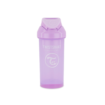 Twistshake Κύπελλο Straw Cup 360ml 6+ Μηνών Pastel Purple (32-08-78591)