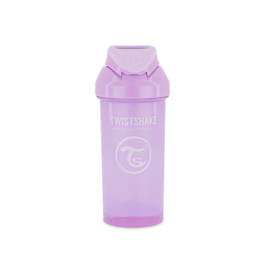 Twistshake Κύπελλο Straw Cup 360ml 6+ Μηνών Pastel Purple (32-08-78591)