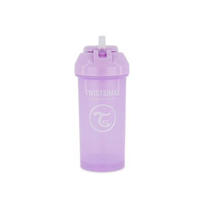 Twistshake Κύπελλο Straw Cup 360ml 6+ Μηνών Pastel Purple (32-08-78591) Twistshake Κύπελλο Straw Cup 360ml 6+ Μηνών Pastel Purple (32-08-78591)