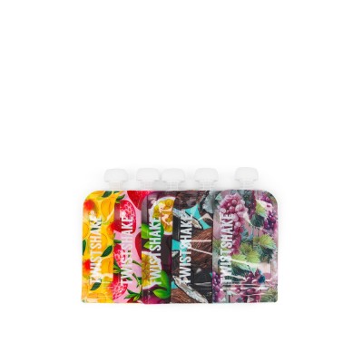 Twistshake 5x Squeeze Bags 220ml (32-08-78617)
