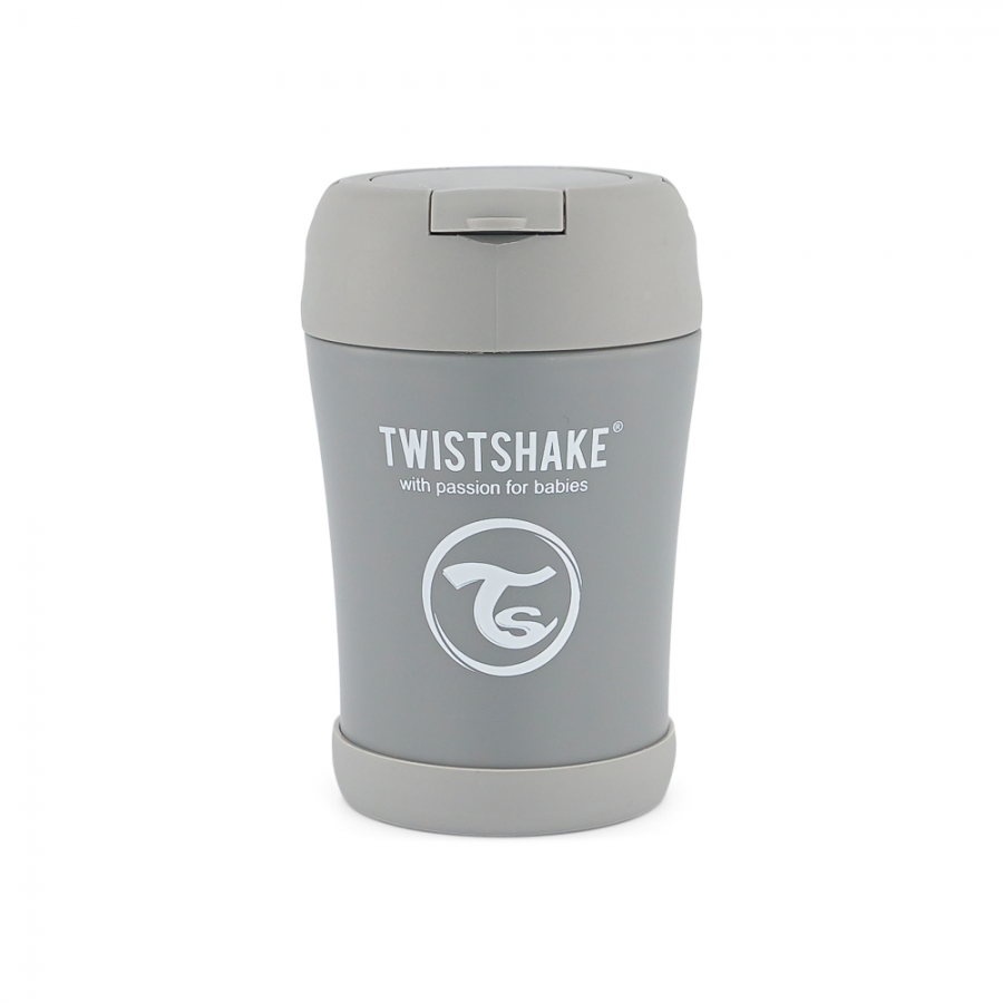 Twistshake Ισοθερμικό Δοχείο Φαγητού 350ml Pastel Grey (32-08-78751) Twistshake Ισοθερμικό Δοχείο Φαγητού 350ml Pastel Grey (32-08-78751)