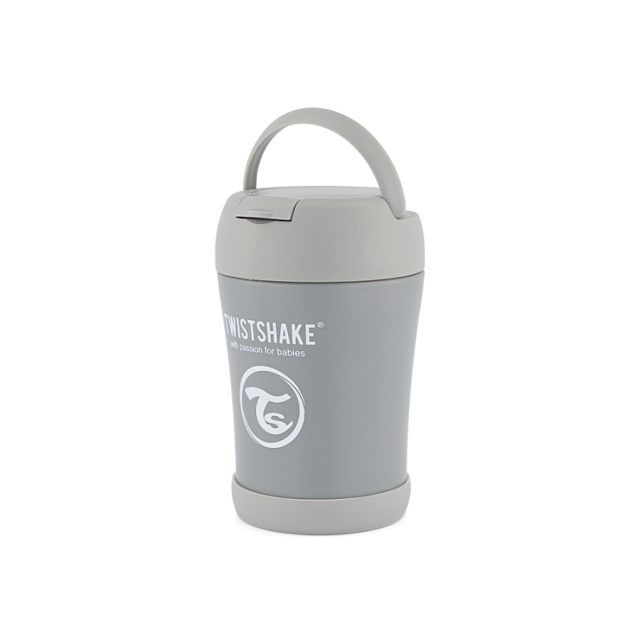 Twistshake Ισοθερμικό Δοχείο Φαγητού 350ml Pastel Grey (32-08-78751) Twistshake Ισοθερμικό Δοχείο Φαγητού 350ml Pastel Grey (32-08-78751)