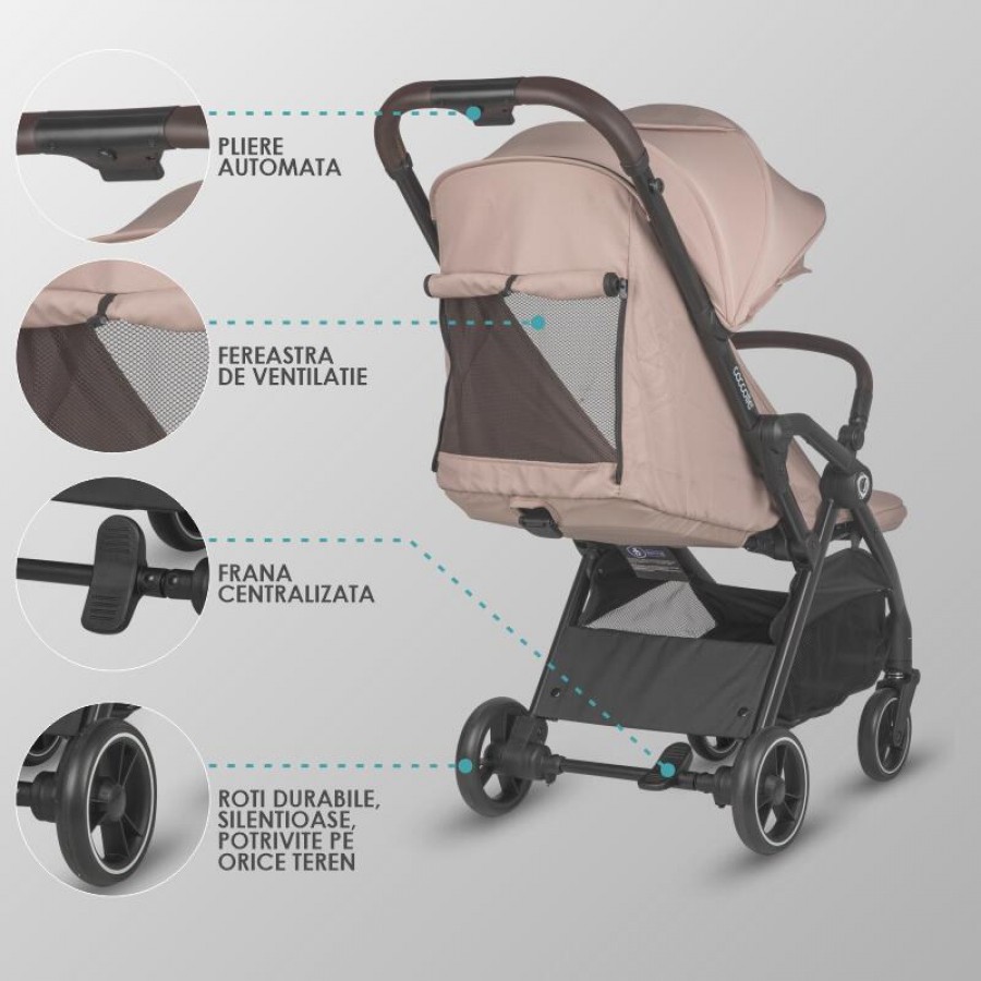 Coccolle Καρότσι Arella Sand Beige (326033144) Coccolle Καρότσι Arella Sand Beige (326033144)