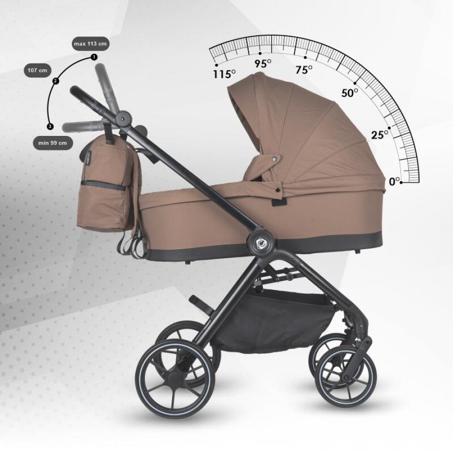 Coccolle Πολυκαρότσι 4σε1 Serry Liht Taupe (325065444-1)