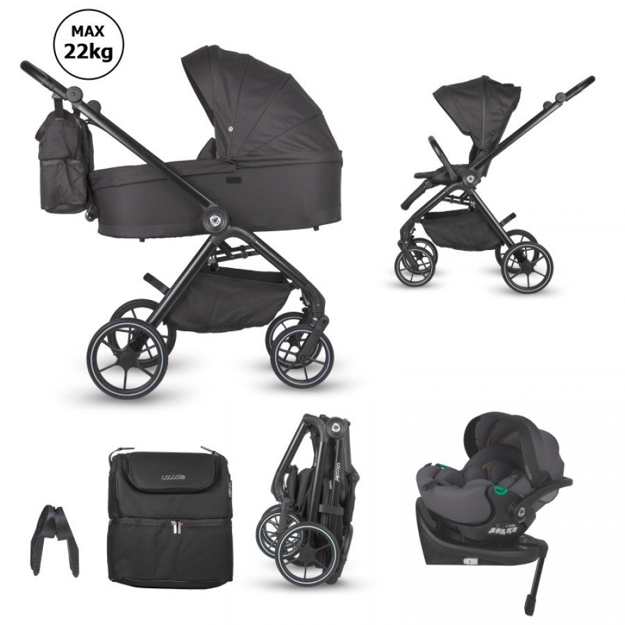 Coccolle Πολυκαρότσι 4σε1 Serry Jet Black (325065460-1) Coccolle Πολυκαρότσι 4σε1 Serry Jet Black (325065460-1)