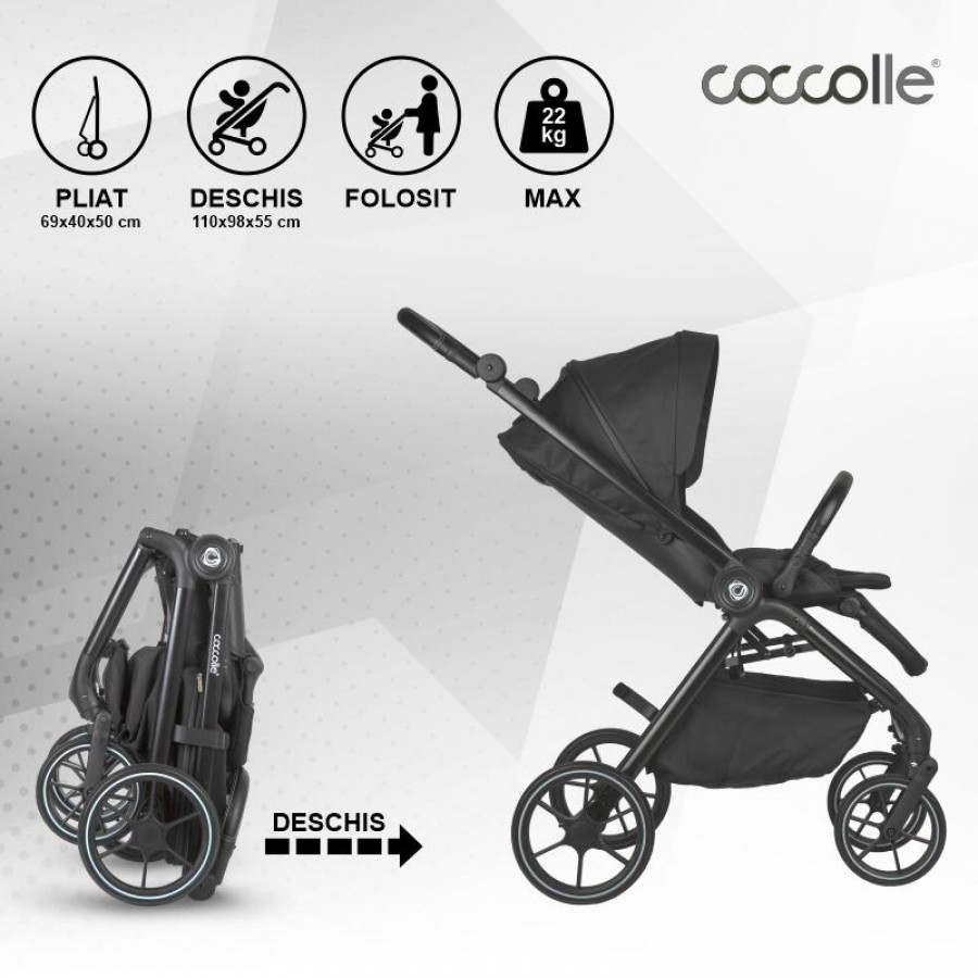 Coccolle Πολυκαρότσι 4σε1 Serry Jet Black (325065460-1) Coccolle Πολυκαρότσι 4σε1 Serry Jet Black (325065460-1)