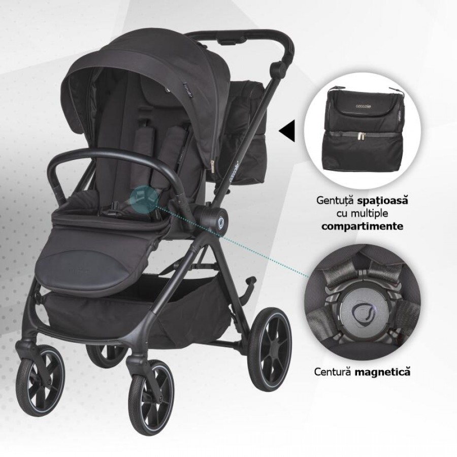 Coccolle Πολυκαρότσι 4σε1 Serry Jet Black (325065460-1) Coccolle Πολυκαρότσι 4σε1 Serry Jet Black (325065460-1)