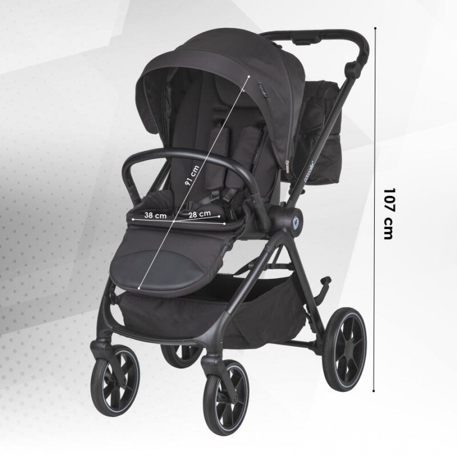 Coccolle Πολυκαρότσι 4σε1 Serry Jet Black (325065460-1) Coccolle Πολυκαρότσι 4σε1 Serry Jet Black (325065460-1)