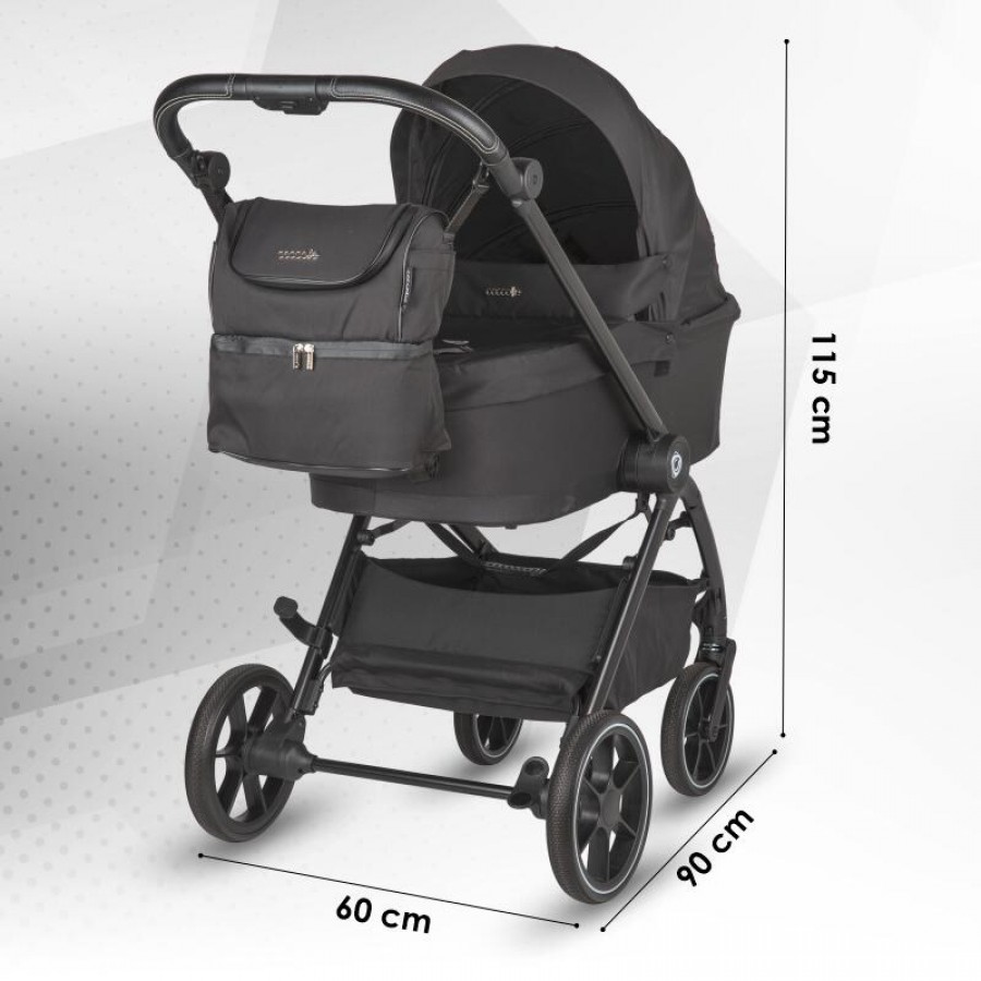Coccolle Πολυκαρότσι 4σε1 Serry Jet Black (325065460-1) Coccolle Πολυκαρότσι 4σε1 Serry Jet Black (325065460-1)