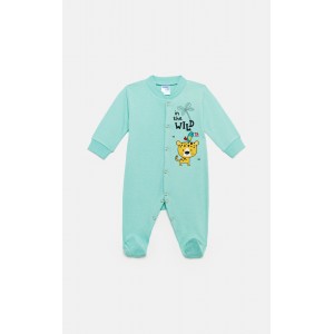 Pretty Baby Βρεφικό Φορμάκι με μακρύ μανίκι, ψιλή πλέξη υφάσματος Wild Βεραμάν (32956) Pretty Baby Βρεφικό Φορμάκι με μακρύ μανίκι, ψιλή πλέξη υφάσματος Wild Βεραμάν (32956)