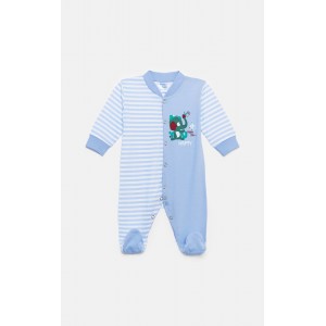 Pretty Baby Βρεφικό Φορμάκι με μακρύ μανίκι, ψιλή πλέξη υφάσματος Happy Σιελ (32957) Pretty Baby Βρεφικό Φορμάκι με μακρύ μανίκι, ψιλή πλέξη υφάσματος Happy Σιελ (32957)