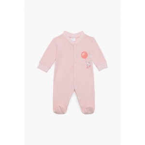 Pretty Baby Βρεφικό Φορμάκι με μακρύ μανίκι, ψιλή πλέξη υφάσματος Μπαλόνι Ροζ (32976) Pretty Baby Βρεφικό Φορμάκι με μακρύ μανίκι, ψιλή πλέξη υφάσματος Μπαλόνι Ροζ (32976)