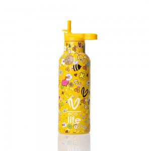 Eco Life Θερμός από ανοξείδωτο ατσάλι Joy 500ml (33-BO-2323) Eco Life Θερμός από ανοξείδωτο ατσάλι Joy 500ml (33-BO-2323)