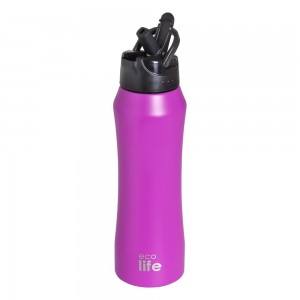 Eco Life Θερμός από ανοξείδωτο ατσάλι Pink Thermos 550ml Με Eσωτερικό Καλαμάκι (33-BO-3060) Eco Life Θερμός από ανοξείδωτο ατσάλι Pink Thermos 550ml Με Eσωτερικό Καλαμάκι (33-BO-3060)