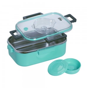 Eco Life Ορθογώνιο Φαγητοδοχείο 850ml Blue (33-BO-9051) Eco Life Ορθογώνιο Φαγητοδοχείο 850ml Blue (33-BO-9051)