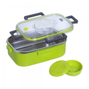 Eco Life Ορθογώνιο Φαγητοδοχείο 850ml Green (33-BO-9052) Eco Life Ορθογώνιο Φαγητοδοχείο 850ml Green (33-BO-9052)