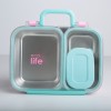 Eco Life Φαγητοδοχείο 800ml Με 2 Χωρίσματα & Μπωλ Ροζ (33-BO-9053) Eco Life Φαγητοδοχείο 800ml Με 2 Χωρίσματα & Μπωλ Ροζ (33-BO-9053)