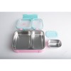 Eco Life Φαγητοδοχείο 800ml Με 2 Χωρίσματα & Μπωλ Ροζ (33-BO-9053) Eco Life Φαγητοδοχείο 800ml Με 2 Χωρίσματα & Μπωλ Ροζ (33-BO-9053)