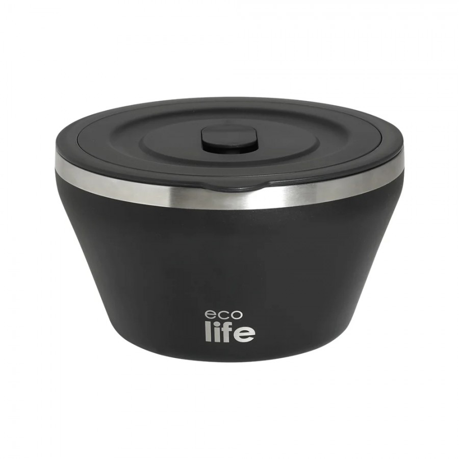 Eco Life Θερμός Φαγητού 1180ML Black (33-BO-9058) Eco Life Θερμός Φαγητού 1180ML Black (33-BO-9058)
