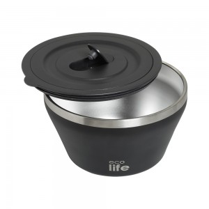 Eco Life Θερμός Φαγητού 1180ML Black (33-BO-9058) Eco Life Θερμός Φαγητού 1180ML Black (33-BO-9058)