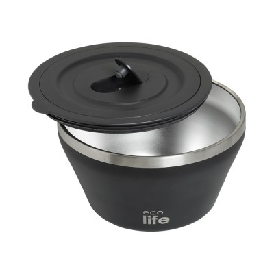 Eco Life Θερμός Φαγητού 1180ML Black (33-BO-9058) Eco Life Θερμός Φαγητού 1180ML Black (33-BO-9058)