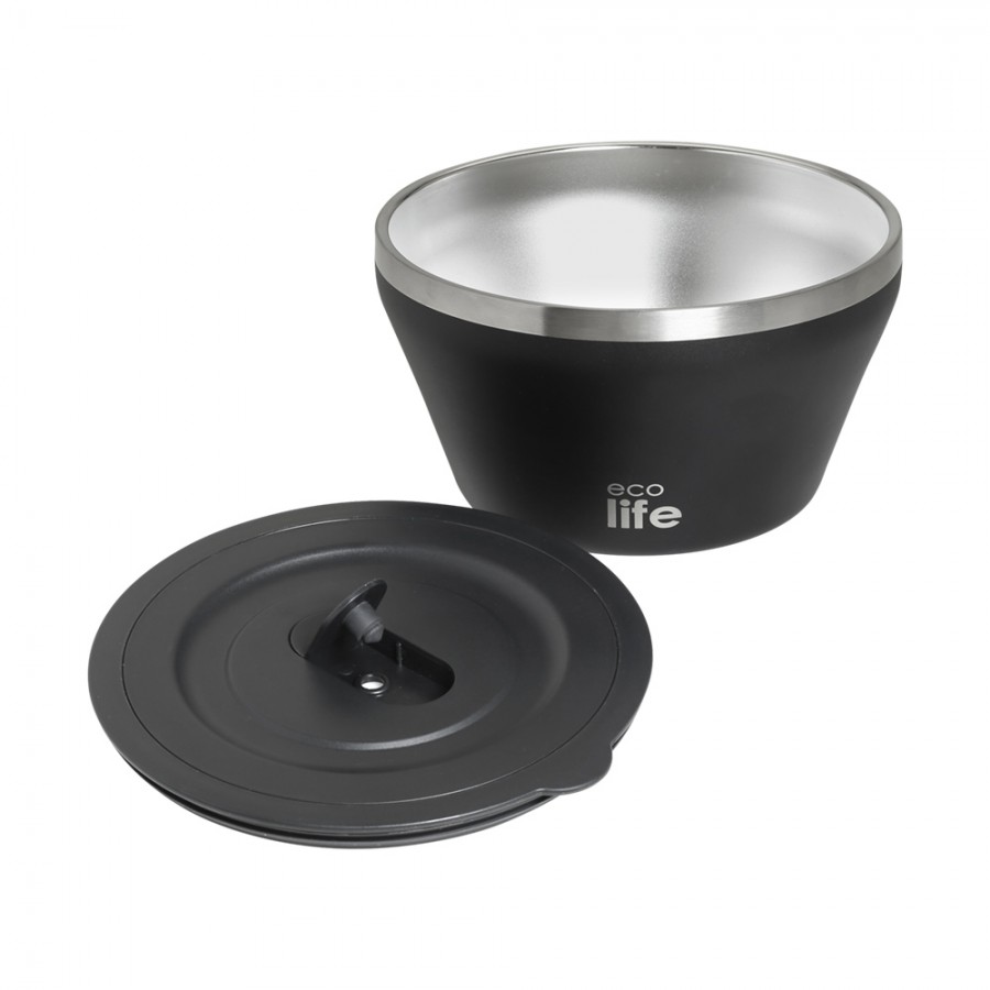 Eco Life Θερμός Φαγητού 1180ML Black (33-BO-9058) Eco Life Θερμός Φαγητού 1180ML Black (33-BO-9058)