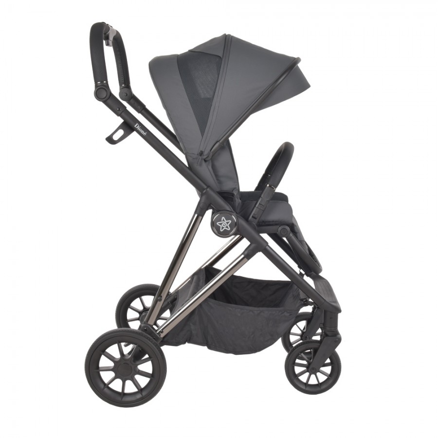 Bebe Stars Πολυκαρότσι Dione 3σε1 Titanium Grey (334-186)