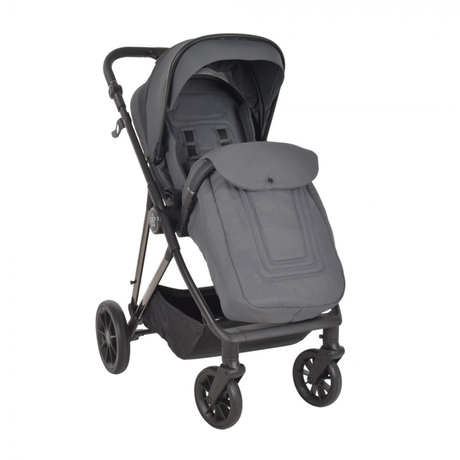 Bebe Stars Πολυκαρότσι Dione 3σε1 Titanium Grey (334-186)