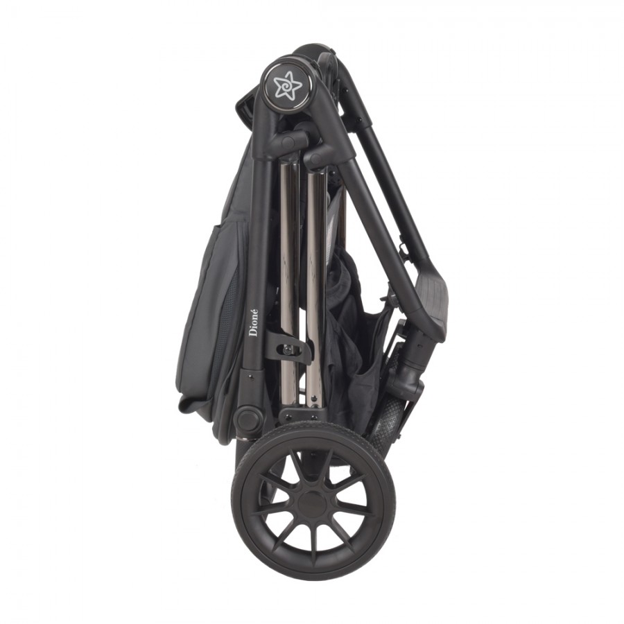 Bebe Stars Πολυκαρότσι Dione 3σε1 Titanium Grey (334-186)