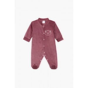 Pretty Baby Φορμάκι Βελουτέ μακρύ μανίκι Be Fox (33401)