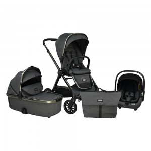 Bebe Stars Πολυκαρότσι Onyx 3σε1 Lava Grey (340-186) Bebe Stars Πολυκαρότσι Onyx 3σε1 Lava Grey (340-186)