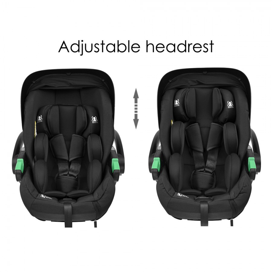 Bebestars βρεφικό κάθισμα αυτοκινήτου baby i-Size Black (004-190) Bebestars βρεφικό κάθισμα αυτοκινήτου baby i-Size Black (004-190)