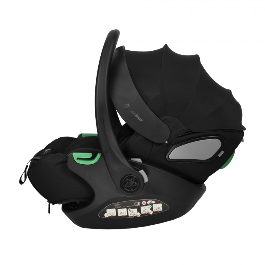 Bebestars βρεφικό κάθισμα αυτοκινήτου baby i-Size Black (004-190) Bebestars βρεφικό κάθισμα αυτοκινήτου baby i-Size Black (004-190)