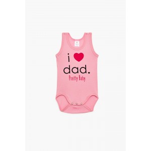 Βρεφικό Ζιπουνάκι  Αμάνικο I Love Dad (34852) Βρεφικό Ζιπουνάκι  Αμάνικο I Love Dad (34852)