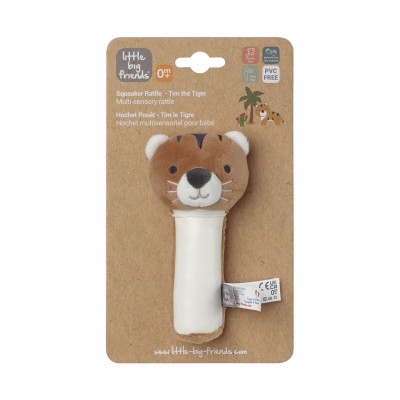 Baby to Love Βελούδινη Squeaker Κουδουνίστρα Jungle (BTL305111)