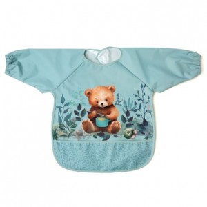 Kiokids Αδιάβροχη Σαλιάρα-Ποδιά με Μανίκια Little Bear (3750) Kiokids Αδιάβροχη Σαλιάρα-Ποδιά με Μανίκια Little Bear (3750)
