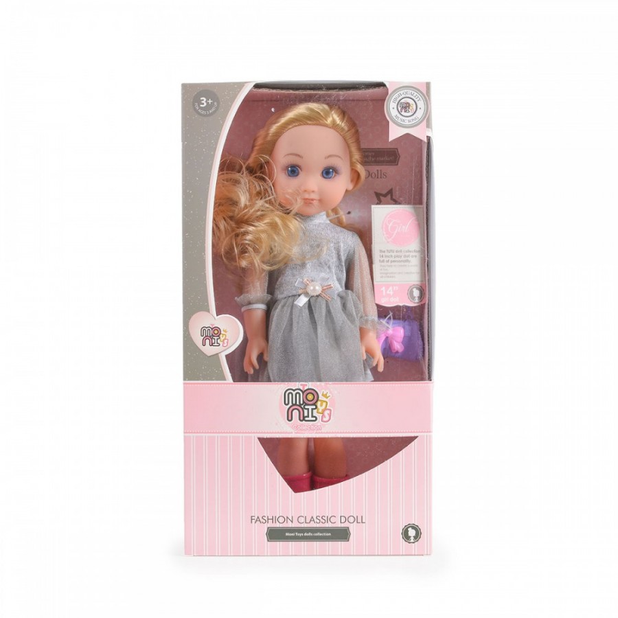 Moni Κούκλα 36cm Doll 9657 με αξεσουάρ (3800146222024)