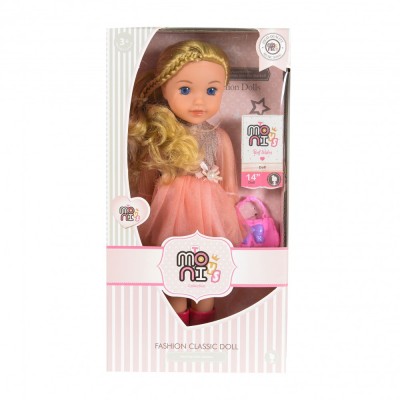 Moni Κούκλα 36cm Doll 8885 με αξεσουάρ (3800146222048)