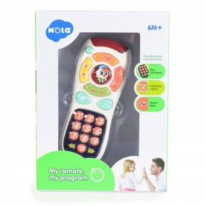 Hola Τηλεκοντρόλ Smart Remote με Μουσική 3113 για 18+ Μηνών (3800146224752) Hola Τηλεκοντρόλ Smart Remote με Μουσική 3113 για 18+ Μηνών (3800146224752)