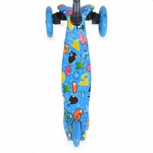 Moni Scooter Fidget με Φωτιζόμενες Ρόδες Μπλε (3800146227944) Moni Scooter Fidget με Φωτιζόμενες Ρόδες Μπλε (3800146227944)