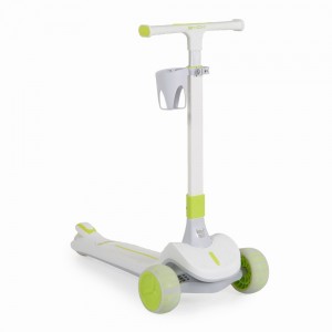 Byox Scooter με Φωτιζόμενες Ρόδες Aero Lime Green (3800146229504)