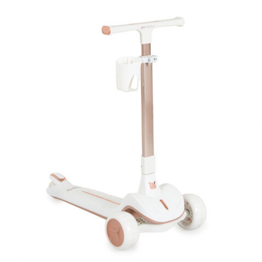 Byox Scooter με Φωτιζόμενες Ρόδες Aero Royal White (3800146229511)