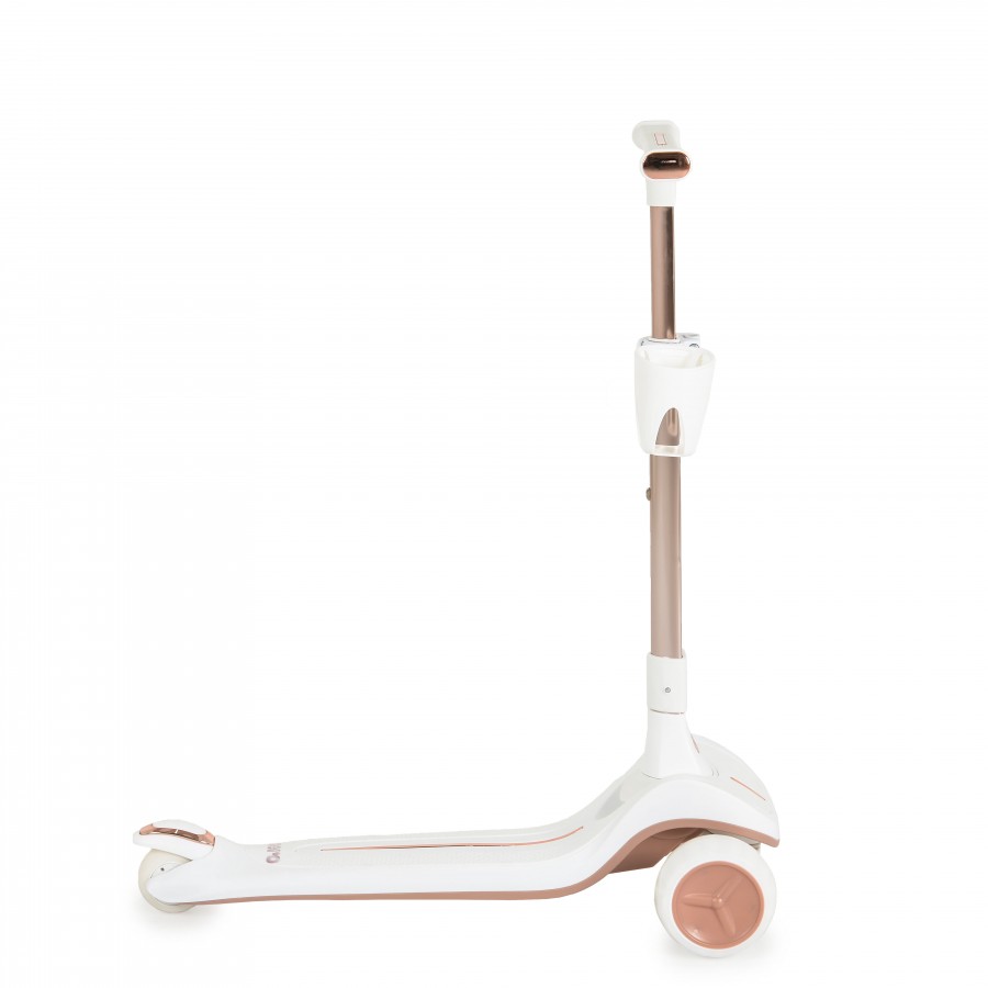 Byox Scooter με Φωτιζόμενες Ρόδες Aero Royal White (3800146229511)