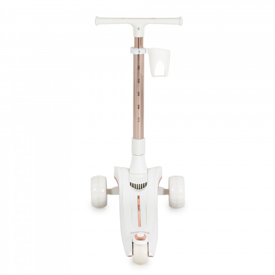 Byox Scooter με Φωτιζόμενες Ρόδες Aero Royal White (3800146229511)