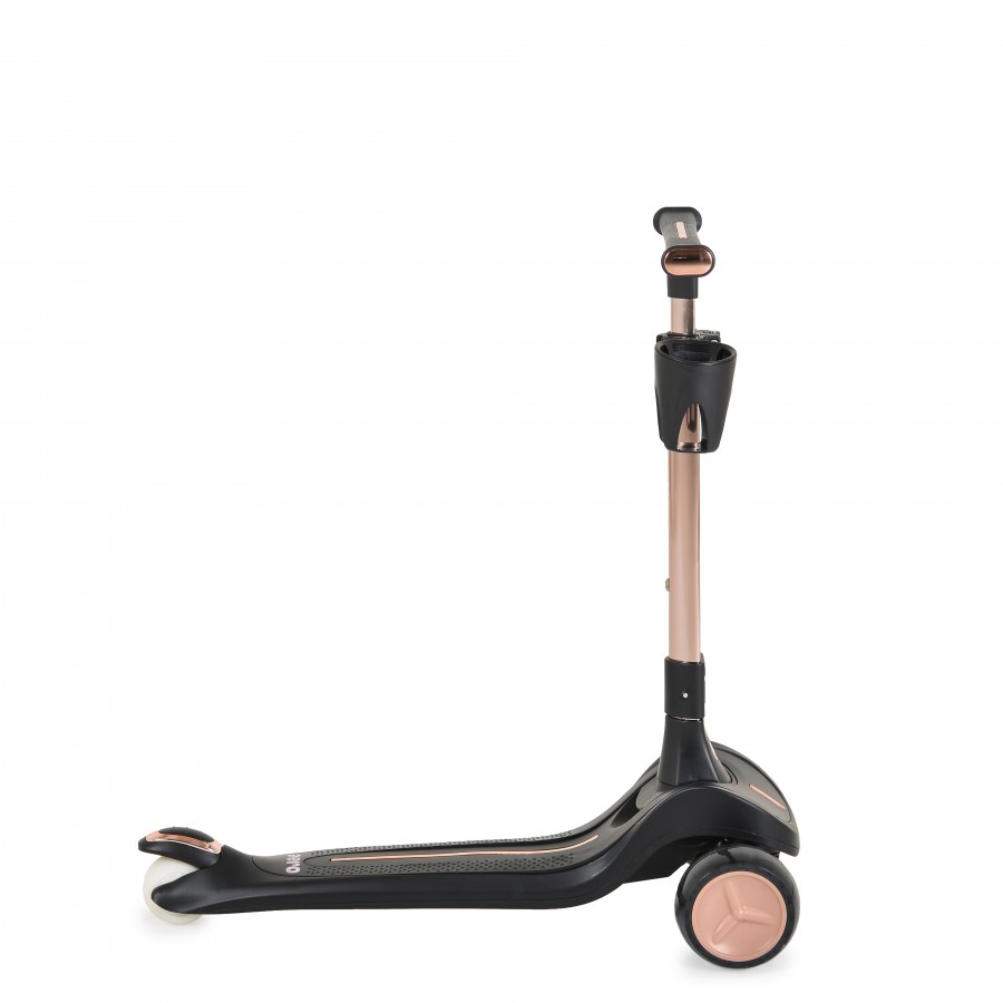 Byox Scooter με Φωτιζόμενες Ρόδες Aero Coal BLack (3800146229535)
