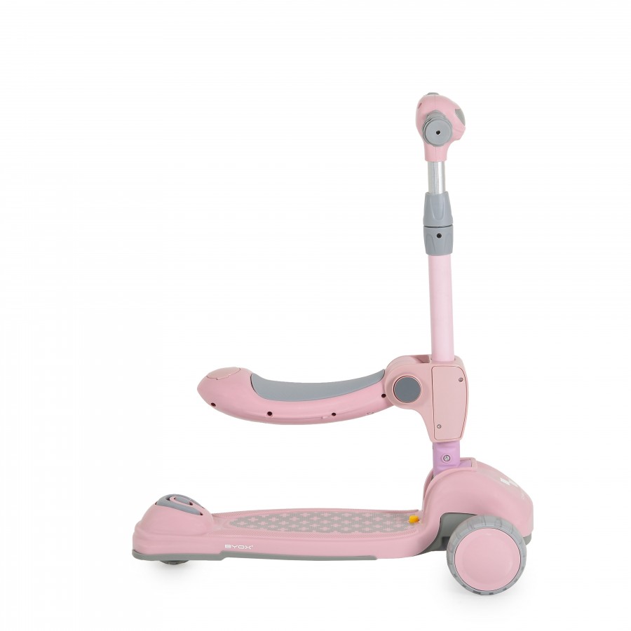 Byox Πατίνι 2 in 1 Checkmate Lace Pink (3800146229634)