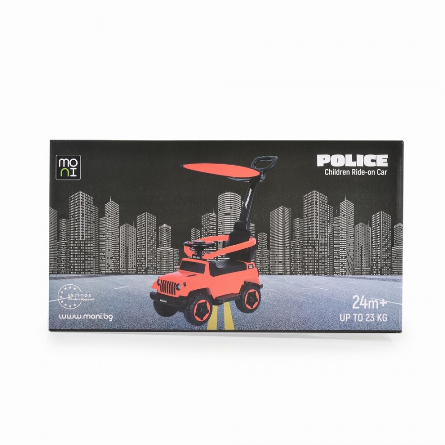 Περπατούρα Αυτοκινητάκι Με λαβή Γονέα & Τέντα Ride On Police Red (3800146230883) Περπατούρα Αυτοκινητάκι Με λαβή Γονέα & Τέντα Ride On Police Red (3800146230883)